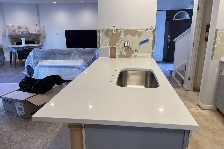 Everything dry fitted before a drop of sealant goes anywhere